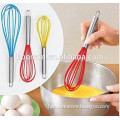 Mini Silicon Egg Whisk Stainless handle Silicon Egg Beater with various size